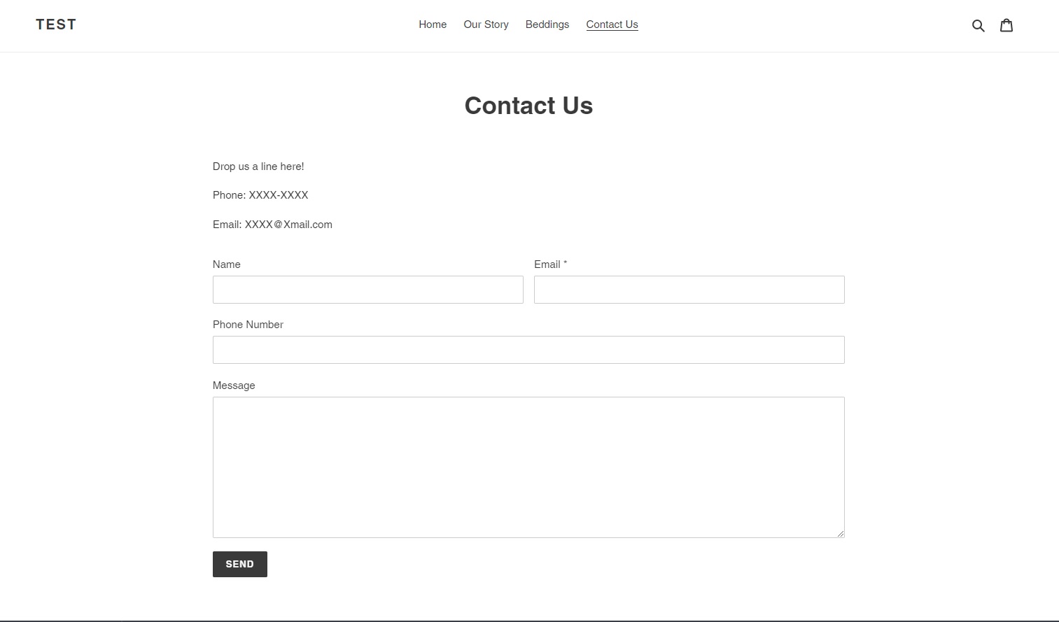 Shopify教學：【7個步驟快速設立網店】- Shopify附上了可供客人填寫自己資料和訊息的地方